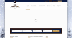 Desktop Screenshot of apartmanyhrabovo.com